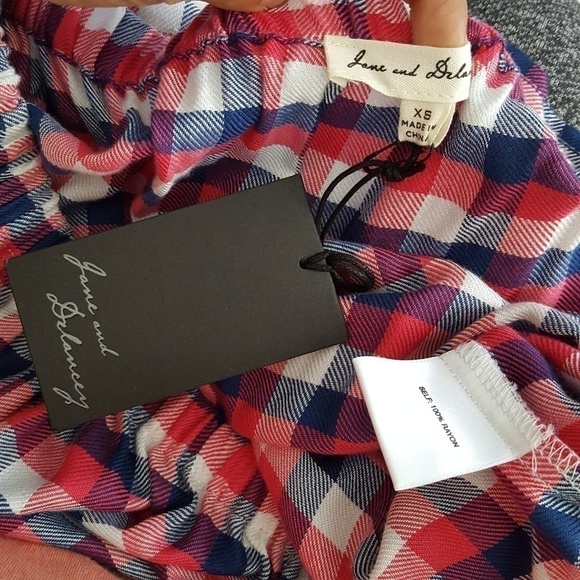 Valentine’s Day plaid top - Picture 5 of 5